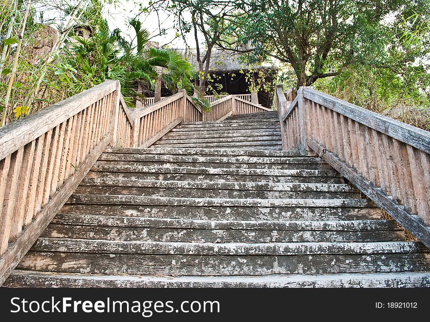 Up Stair To The House.