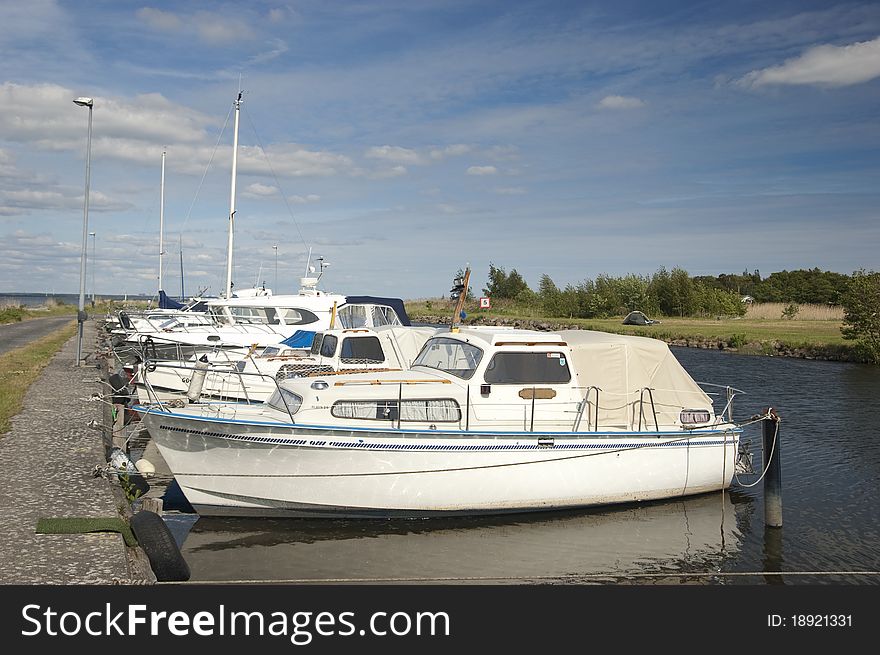Norje yacht and caters harbor- Norje is a small village in southern Sweden, Europe