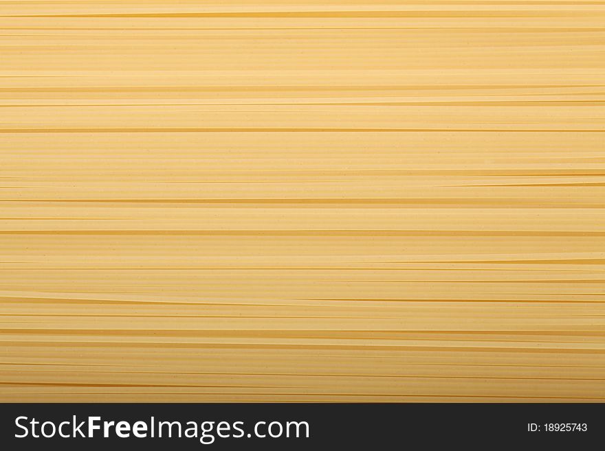 Closeup background made of raw pasta