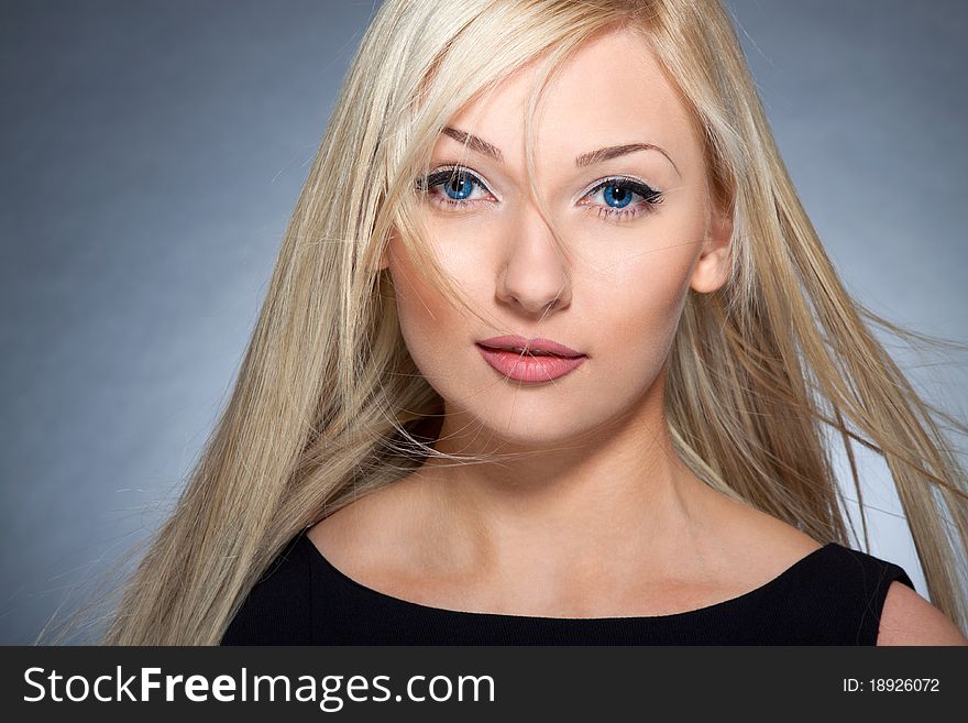 Photo of beautiful woman with magnificent hair. Photo of beautiful woman with magnificent hair