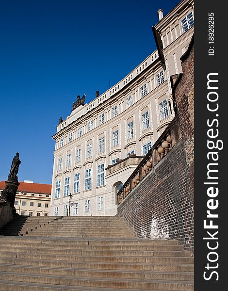 Stairs To The Prague Castle