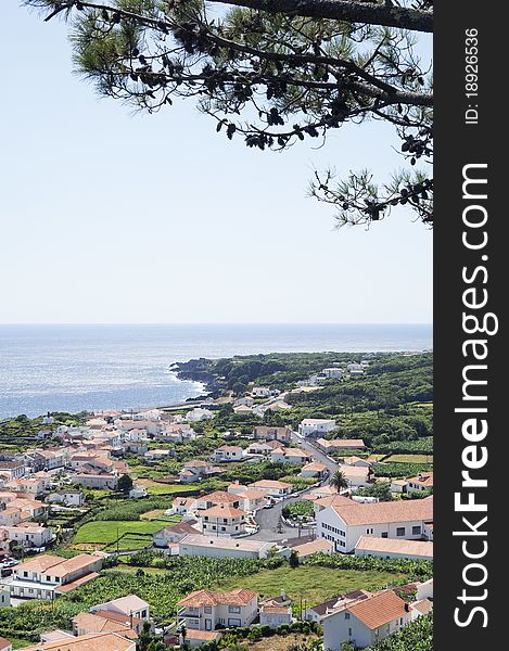 Small village of Ribeiras in Pico island, Azores. Small village of Ribeiras in Pico island, Azores