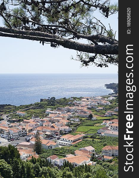 Small village of Ribeiras in Pico island, Azores. Small village of Ribeiras in Pico island, Azores