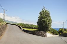 Country Road Royalty Free Stock Photography Country Road Royalty Free Stock Photography