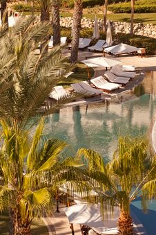 Swimming Pool In Cabo San Lucas, Mexico Stock Photos Swimming Pool In Cabo San Lucas, Mexico Stock Photos