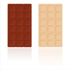 Chocolates Isolated On White Stock Image Chocolates Isolated On White Stock Image