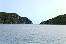 Porto Koufo Natural Harbour , Chalkidiki, Greece Royalty Free Stock Photos Porto Koufo Natural Harbour , Chalkidiki, Greece Royalty Free Stock Photos