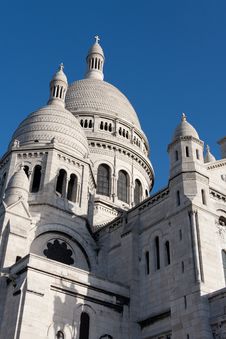 Sacre Coeur, Montmartre. Paris. Royalty Free Stock Images Sacre Coeur, Montmartre. Paris. Royalty Free Stock Images