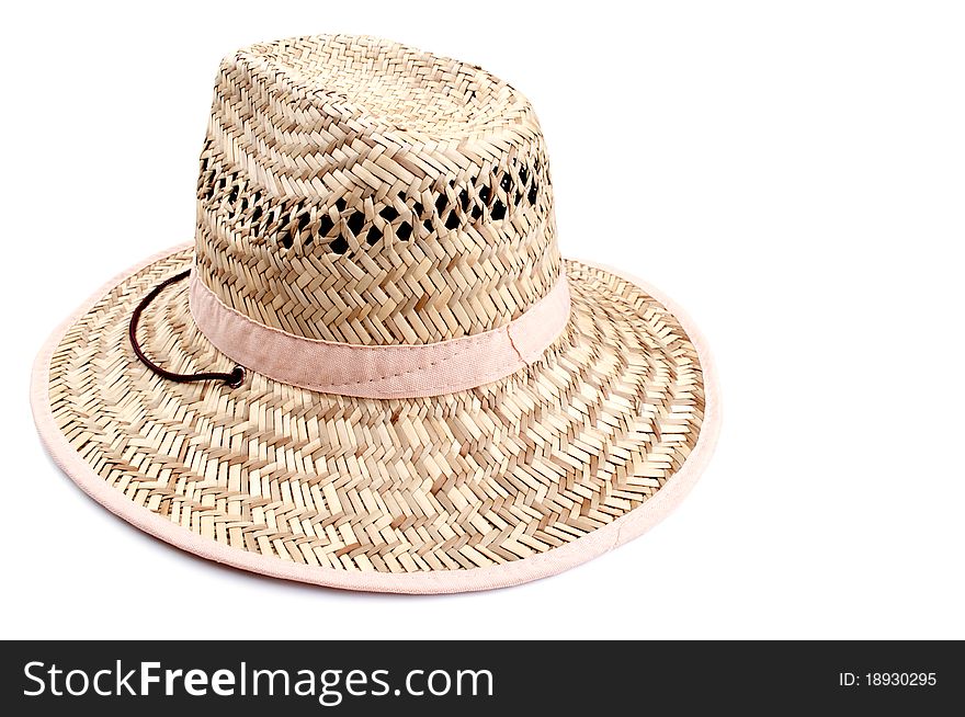 Rural hat isolated on a white background