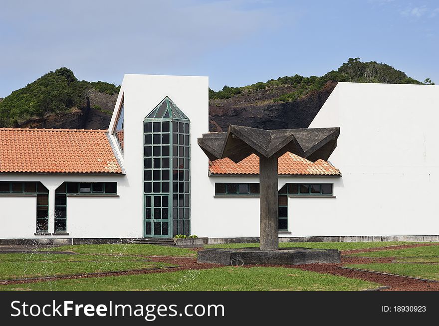 Modern house in Parque Matos Souto, Piedade, Pico, Azores