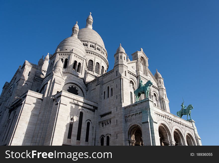 Sacre Coeur, Montmartre. Paris.