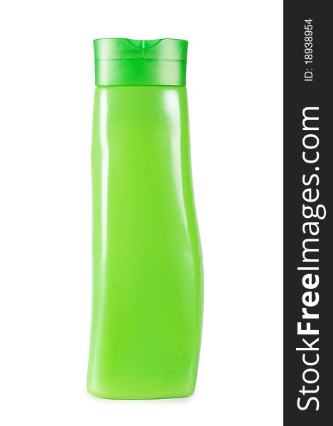 Plastic Bottle Isolated On A White