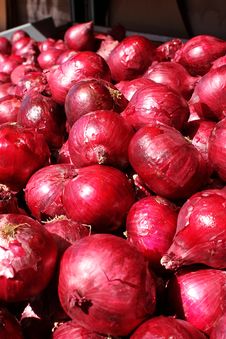 Red Onions Royalty Free Stock Photography Red Onions Royalty Free Stock Photography