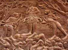 Wood Carving Royalty Free Stock Images