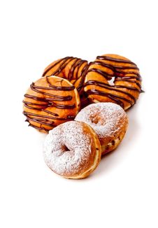 Delicious Frosted Donuts Royalty Free Stock Image Delicious Frosted Donuts Royalty Free Stock Image