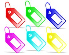Colored Tags, Cdr Vector Royalty Free Stock Photos Colored Tags, Cdr Vector Royalty Free Stock Photos