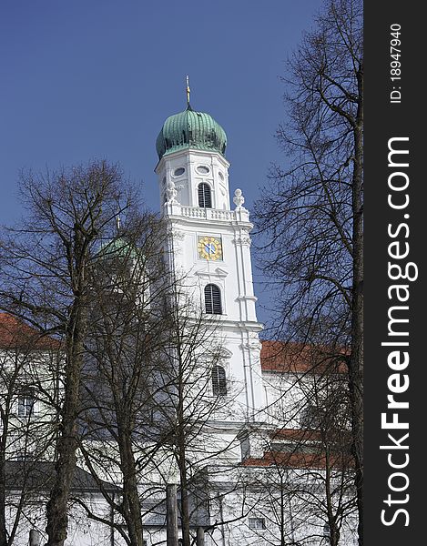 St. Stephan's Cathedral in Passau, Bavaria, South-Germany. St. Stephan's Cathedral in Passau, Bavaria, South-Germany.