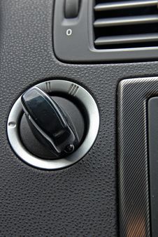 Car Push Button Starter Stock Photos Car Push Button Starter Stock Photos