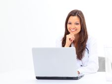Business Woman Working Royalty Free Stock Photo Business Woman Working Royalty Free Stock Photo