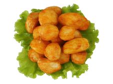 Hot Roasted Potatoes Stock Image Hot Roasted Potatoes Stock Image
