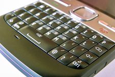 Mobile Phone Keyboard Close-up Stock Photography Mobile Phone Keyboard Close-up Stock Photography
