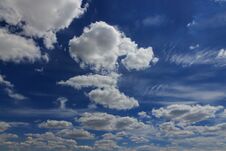Clouds In The Blue Sky Stock Images Clouds In The Blue Sky Stock Images