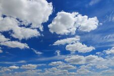 Clouds In The Blue Sky Stock Photo Clouds In The Blue Sky Stock Photo