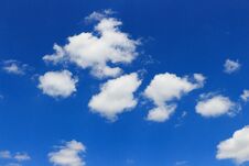 Clouds In The Blue Sky Royalty Free Stock Image Clouds In The Blue Sky Royalty Free Stock Image