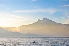 Beautiful View On Alps Mountains And Big Lake Royalty Free Stock Photo Beautiful View On Alps Mountains And Big Lake Royalty Free Stock Photo