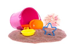 Colorful Plastic Beach Toys Stock Image Colorful Plastic Beach Toys Stock Image
