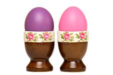 Pink And Purple Easter Egg Royalty Free Stock Photo Pink And Purple Easter Egg Royalty Free Stock Photo