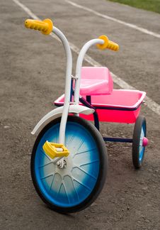 Children S Tricycle Royalty Free Stock Photos