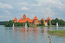 Trakai Castle Stock Photo Trakai Castle Stock Photo