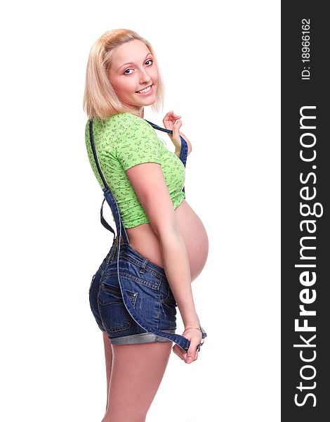Pretty Pregnant Woman