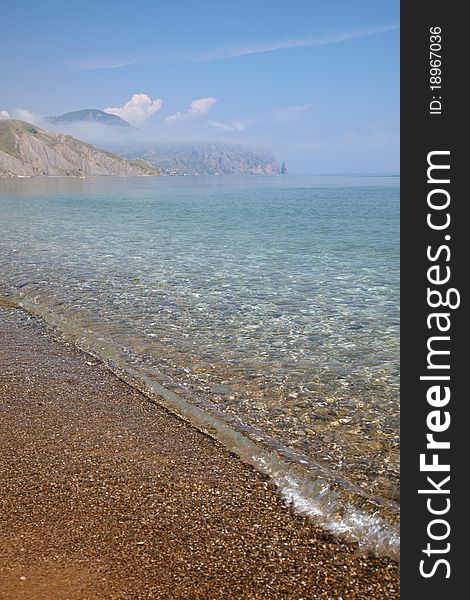 Stones On The Sea Coast