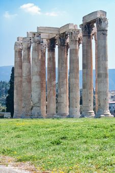 Temple Of Zeus Royalty Free Stock Photography