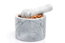 Mortar And Pestle Royalty Free Stock Photos Mortar And Pestle Royalty Free Stock Photos