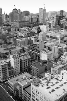 Downtown San Francisco Stock Photography
