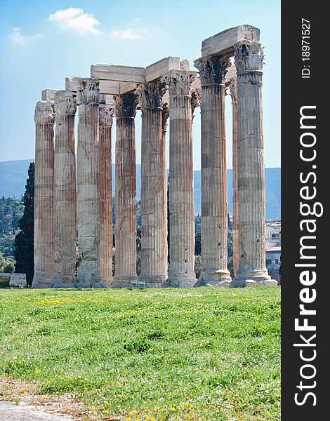 Ruins from Temple of Zeus