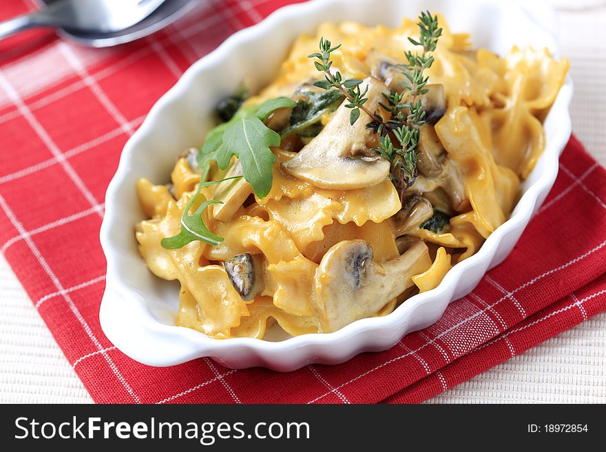 Vegetarian Pasta Dish