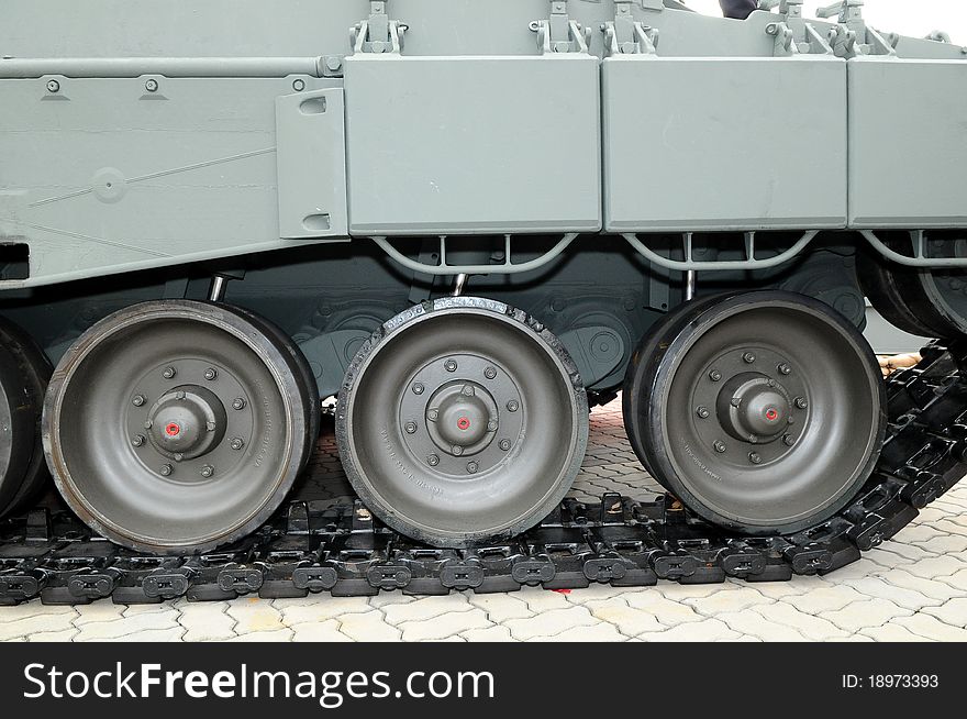 Army Tank Wheel Track