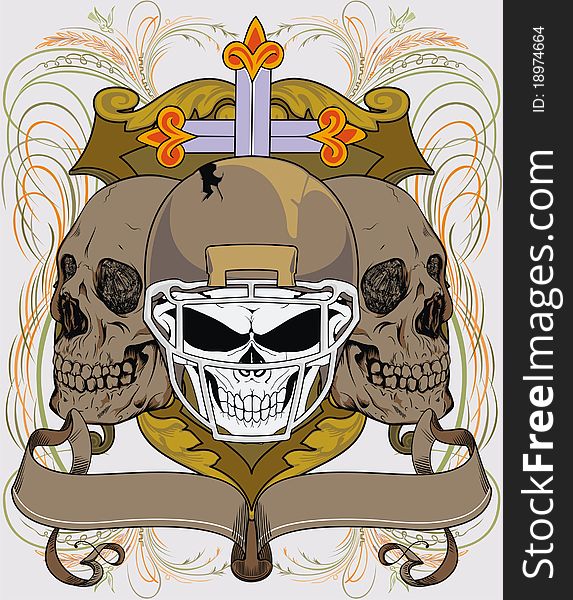 Cross Sport Skull