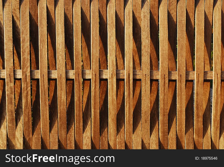 Wooden planks