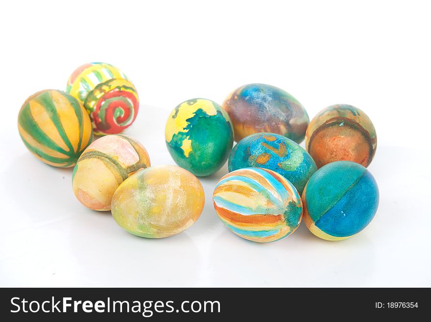 Hand Painted Easter Eggs