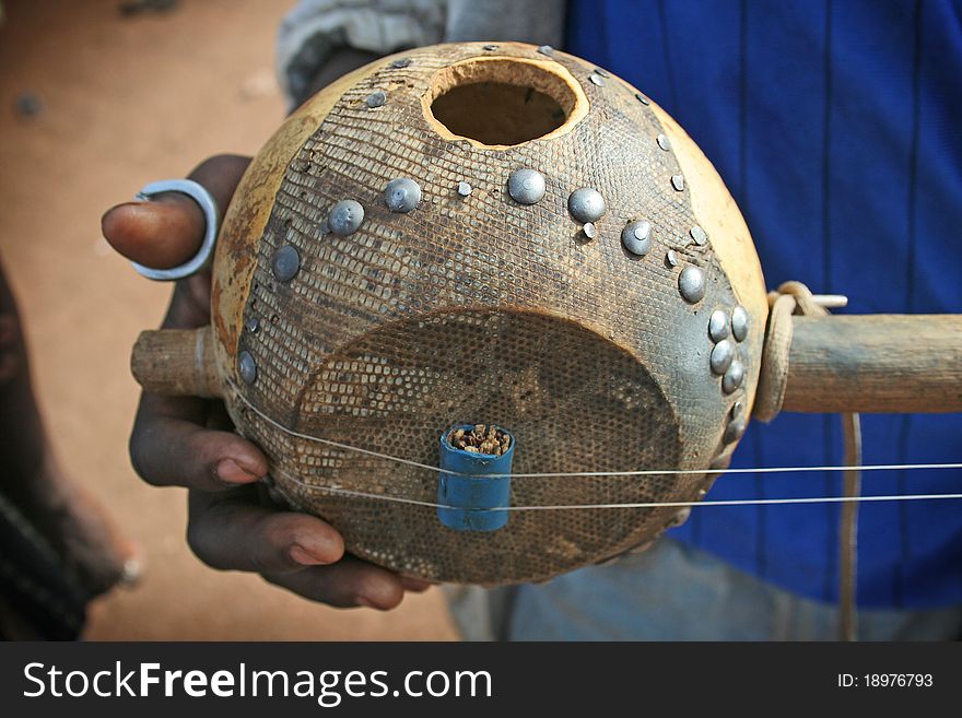 Ethnic African Instrument from Mali