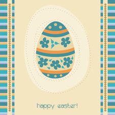 Easter Card Royalty Free Stock Image