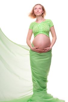 Beautiful Pregnant Woman Stock Photos