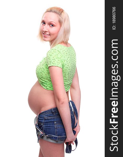 Pretty Pregnant Woman