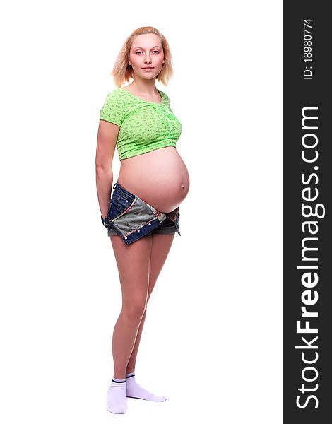 Pretty Pregnant Woman