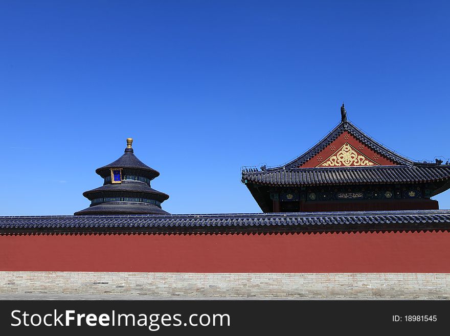 The Temple of Heaven in Beijing,China